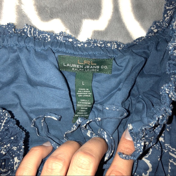 ❌ SOLD ❌ NWT Ralph Lauren Patterned Top - Picture 4 of 6